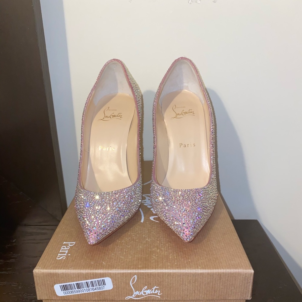 Christian Louboutin Kate Strass 100mm - Picture 3 of 8